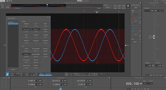 VirtualBench – 多功能一体式仪器